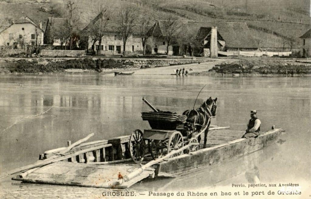 Histoire de navigation sur la rivière d'Ain